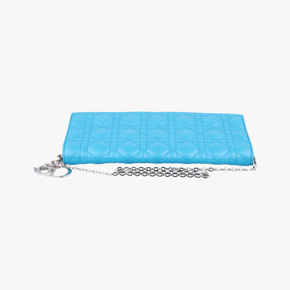 Cannage Chain Blue Lambskin 12-MA-0115カナージュ チェーン ブルー ラムスキン 12-MA-0115