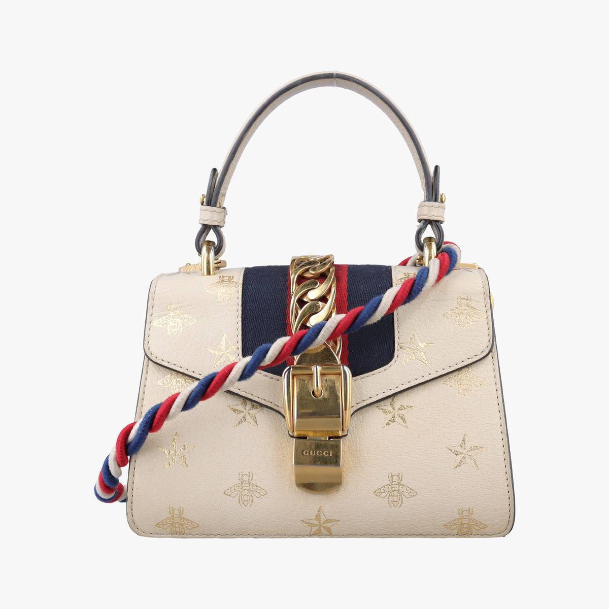Sylvie White Leather 470270 F029391688シルヴィ ホワイト レザー 470270 F029391688