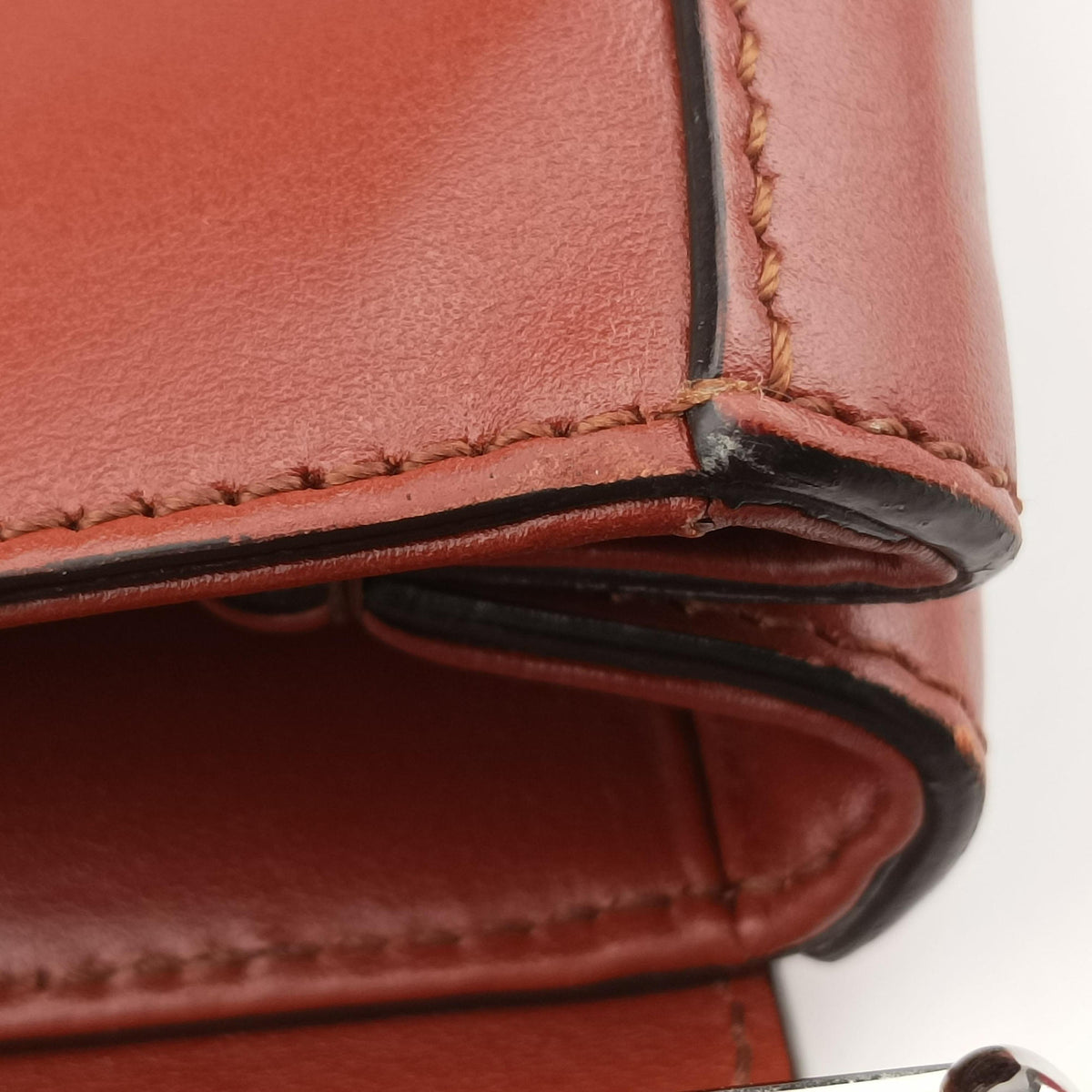 Chloe C Brown Leather 04195665-08クロエC ブラウン レザー 04195665-08