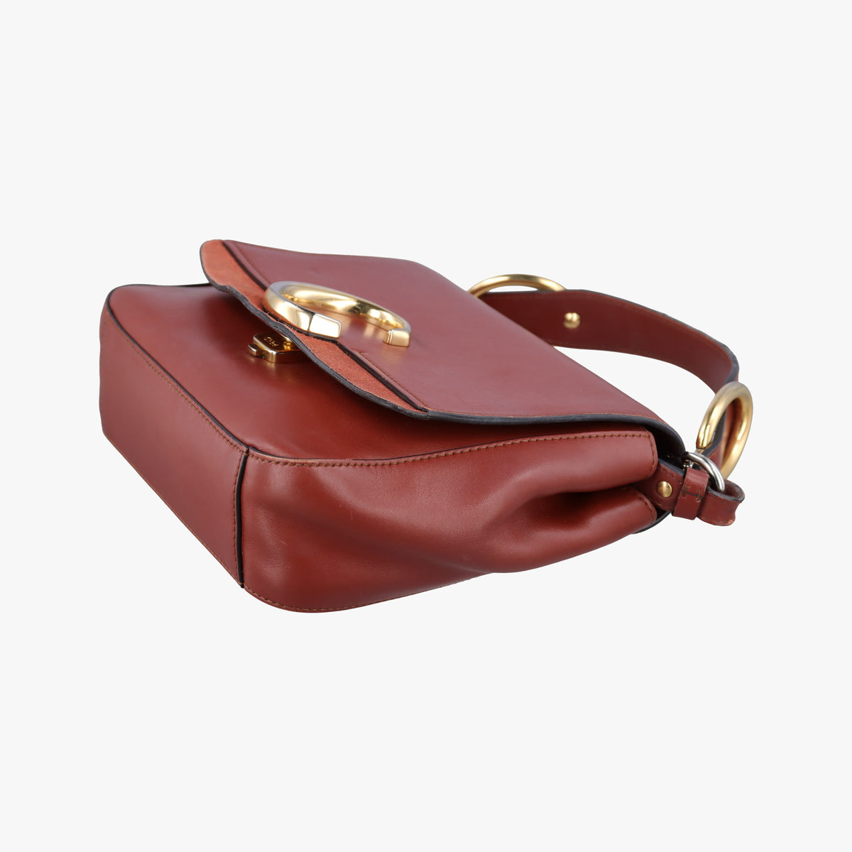 Chloe C Brown Leather 04195665-08クロエC ブラウン レザー 04195665-08