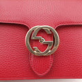Interlocking G Red Leather 510304 I026009191インターロッキングG レッド レザー 510304 I026009191