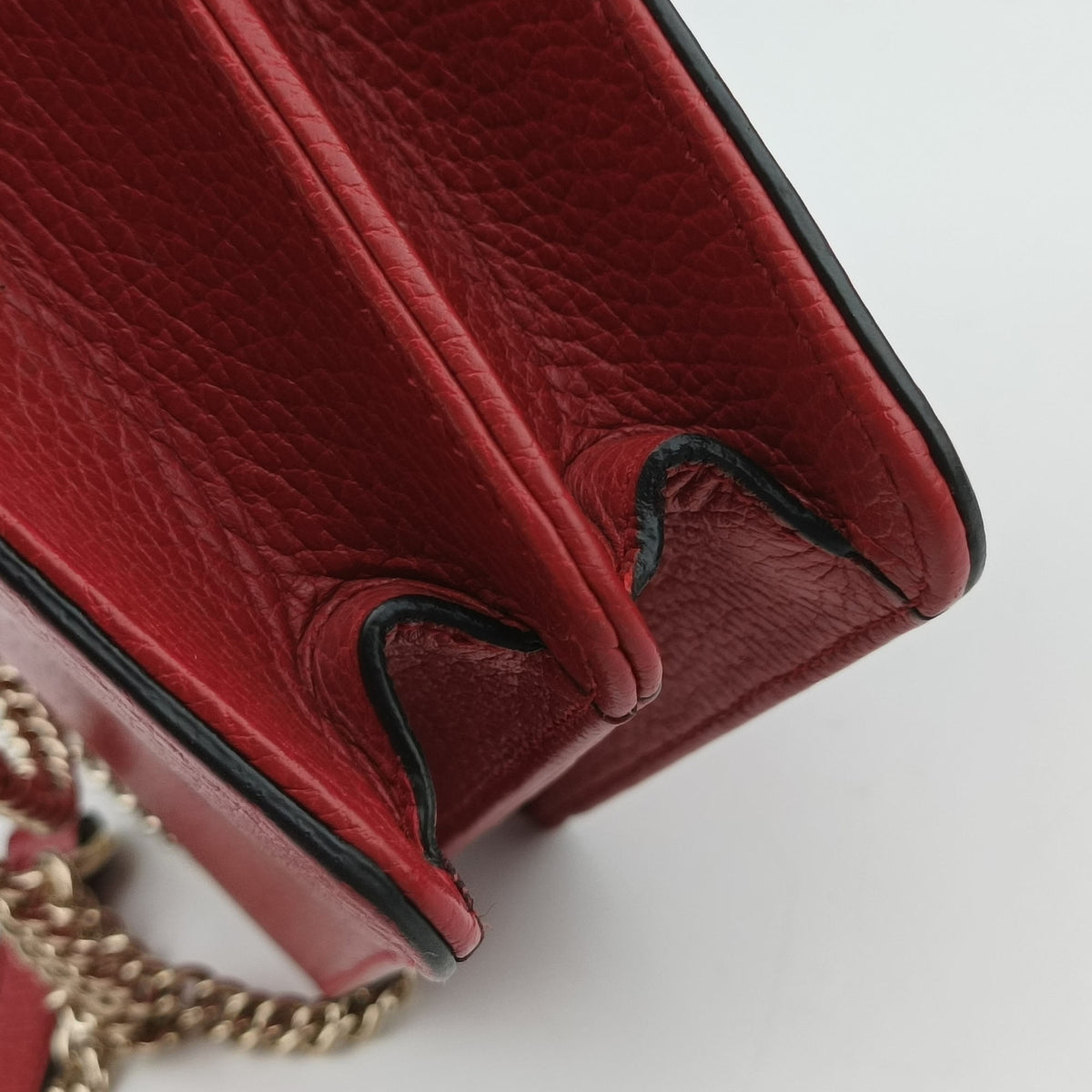 Interlocking G Red Leather 510304 I026009191インターロッキングG レッド レザー 510304 I026009191