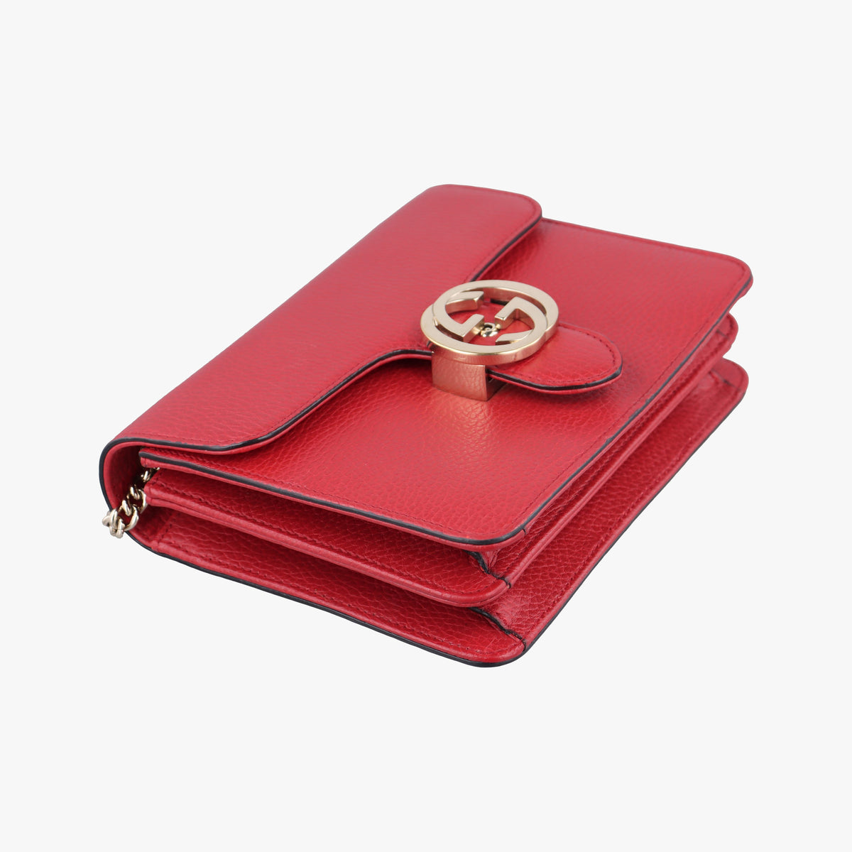 Interlocking G Red Leather 510304 I026009191インターロッキングG レッド レザー 510304 I026009191