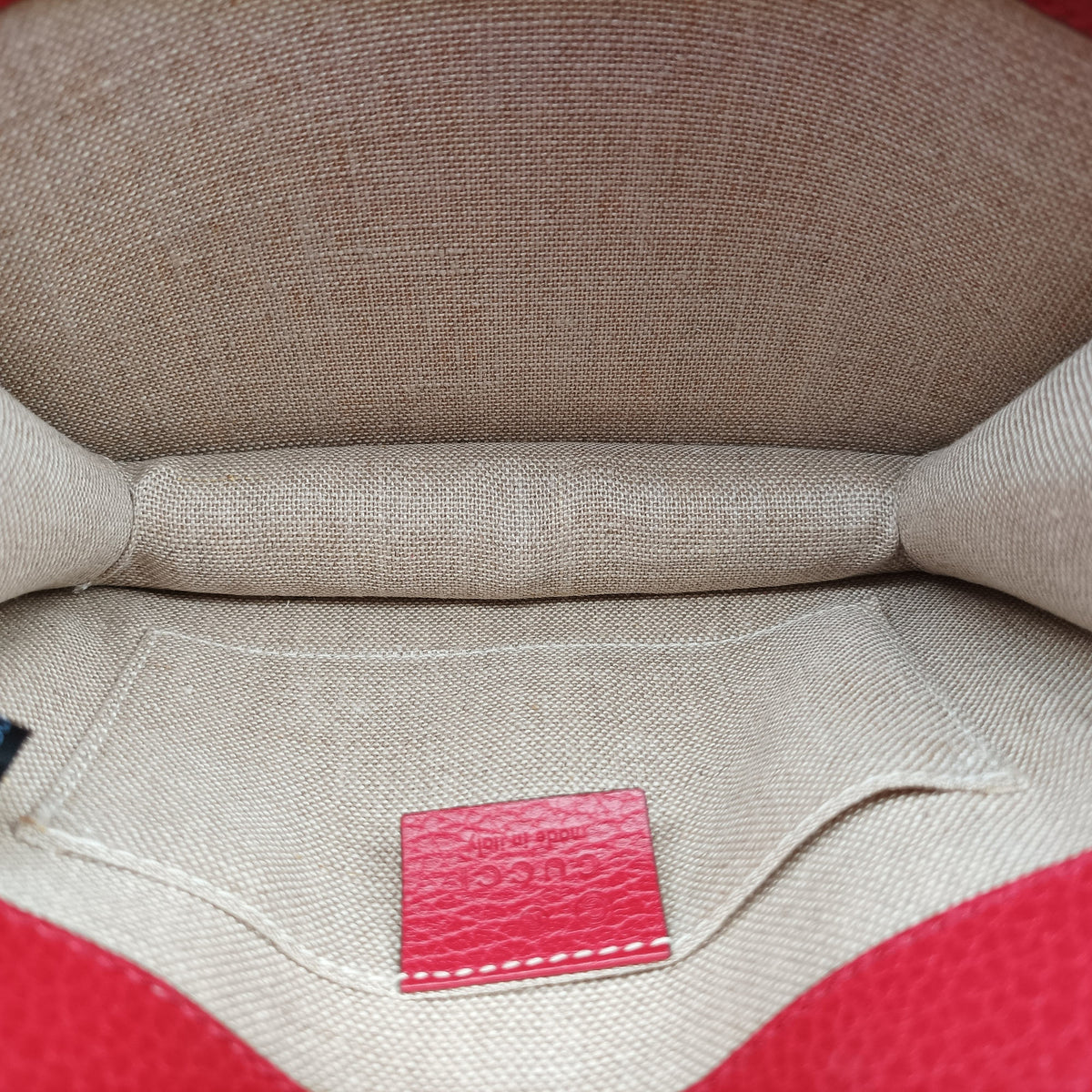 Interlocking G Red Leather 510304 I026009191インターロッキングG レッド レザー 510304 I026009191