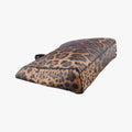 Leopard Print Tote Brown Leather レオパード プリント トート ブラウン レザー