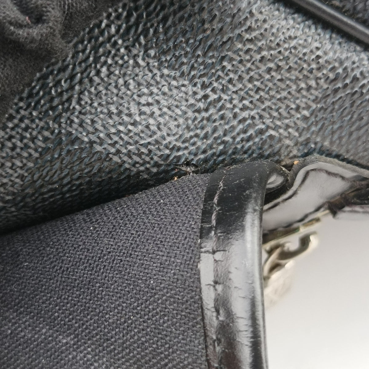 DANIEL MM Noir Damier GRAPHITE N58029 SP4160ダニエルMM ノワール ダミエ グラフィット N58029 SP4160