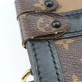 Trunk Clutch Brown Monogram canvas x calfskin M43596 IC Chipトランククラッチ モノグラム/ブラウン モノグラム キャンバス×カーフレザー M43596 ICチップ