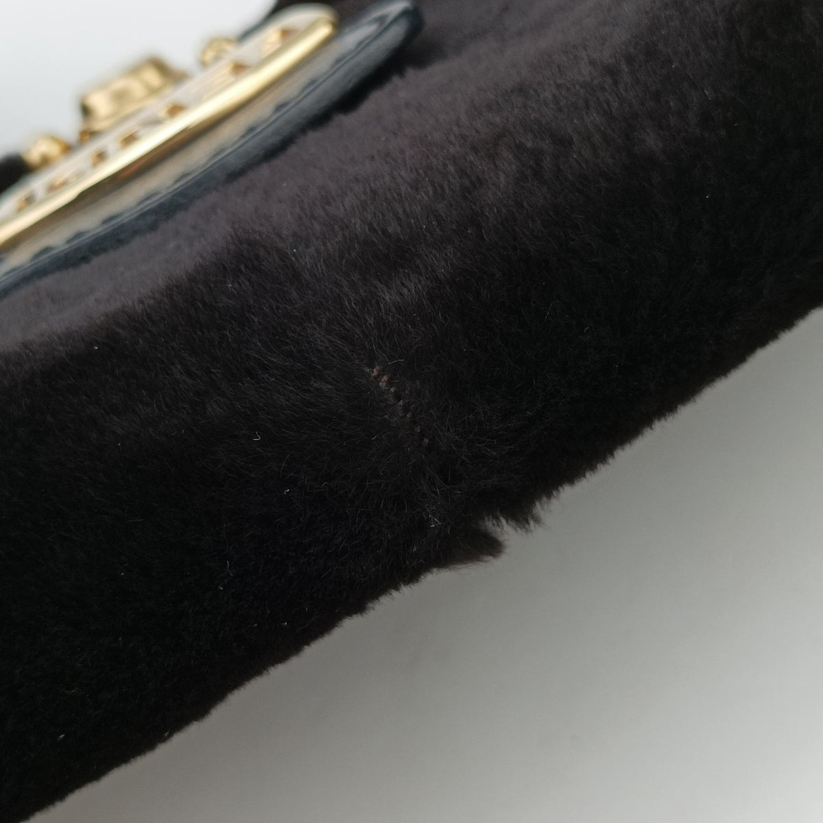 B Mix Black Leather×Fur 8BK038 2390-8BK038-MGC-049ビー ミックス ブラック レザー×ファー 8BK038 2390-8BK038-MGC-049