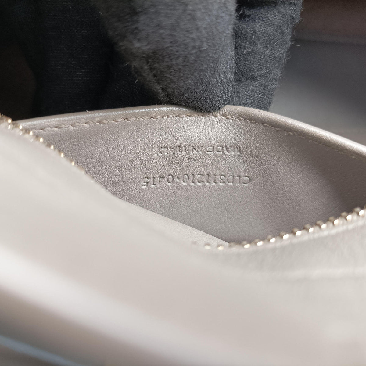 Y Ligne Petit Cabas Grey Leather 311210 CLD311210.0415Yライン プチカバス グレー レザー 311210 CLD311210.0415