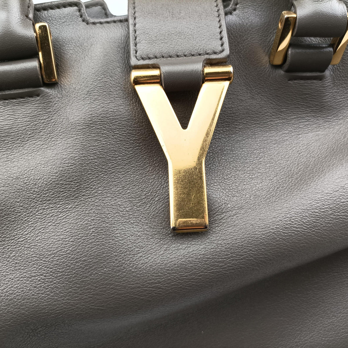 Y Ligne Petit Cabas Grey Leather 311210 CLD311210.0415Yライン プチカバス グレー レザー 311210 CLD311210.0415