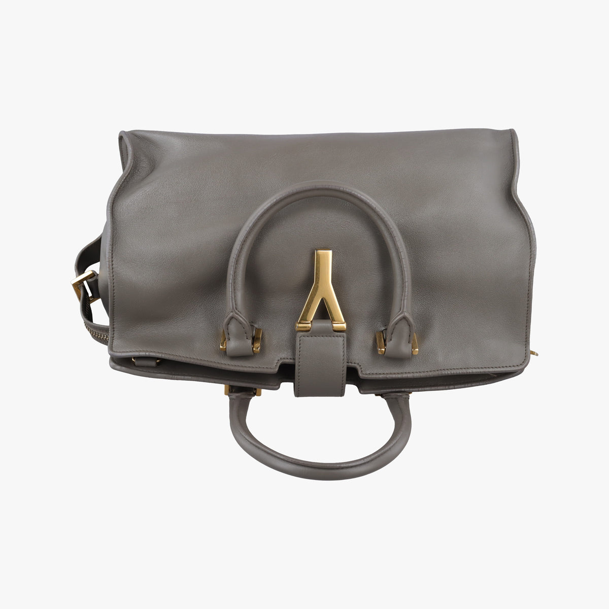Y Ligne Petit Cabas Grey Leather 311210 CLD311210.0415Yライン プチカバス グレー レザー 311210 CLD311210.0415