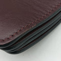 FAYE Burgundy Suede × leather 03165665-04フェイ ワインレッド スエード×レザー 03165665-04