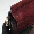 FAYE Burgundy Suede × leather 03165665-04フェイ ワインレッド スエード×レザー 03165665-04