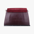 FAYE Burgundy Suede × leather 03165665-04フェイ ワインレッド スエード×レザー 03165665-04