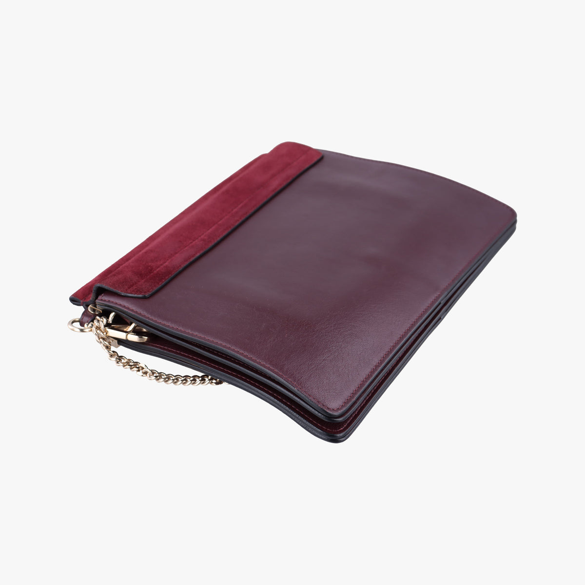 FAYE Burgundy Suede × leather 03165665-04フェイ ワインレッド スエード×レザー 03165665-04