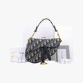 Saddle Navy Jacquard × Leather 28-MA-1220 IC Chipサドル ネイビー ジャガード×レザー 28-MA-1220 ICチップ