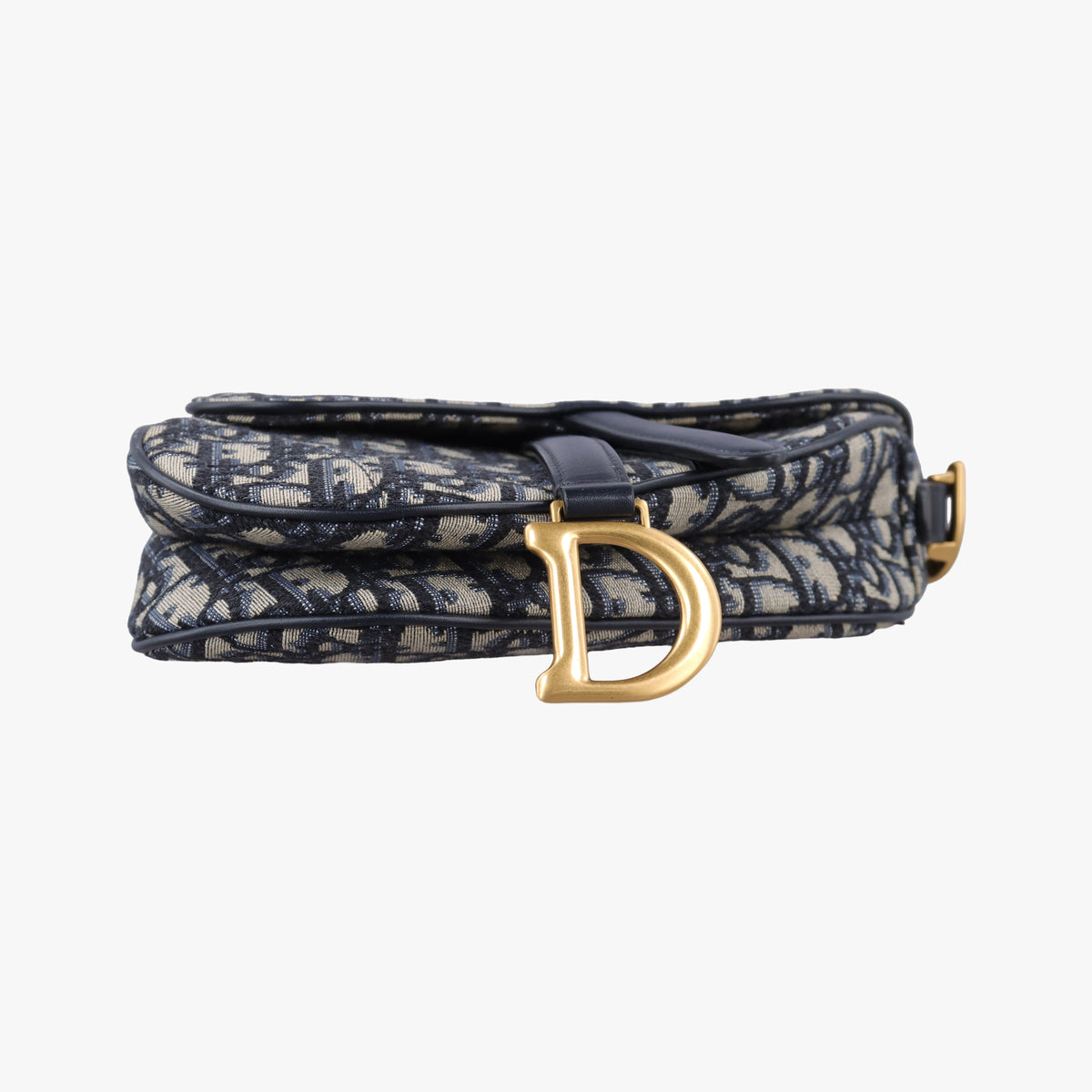 Saddle Navy Jacquard × Leather 28-MA-1220 IC Chipサドル ネイビー ジャガード×レザー 28-MA-1220 ICチップ