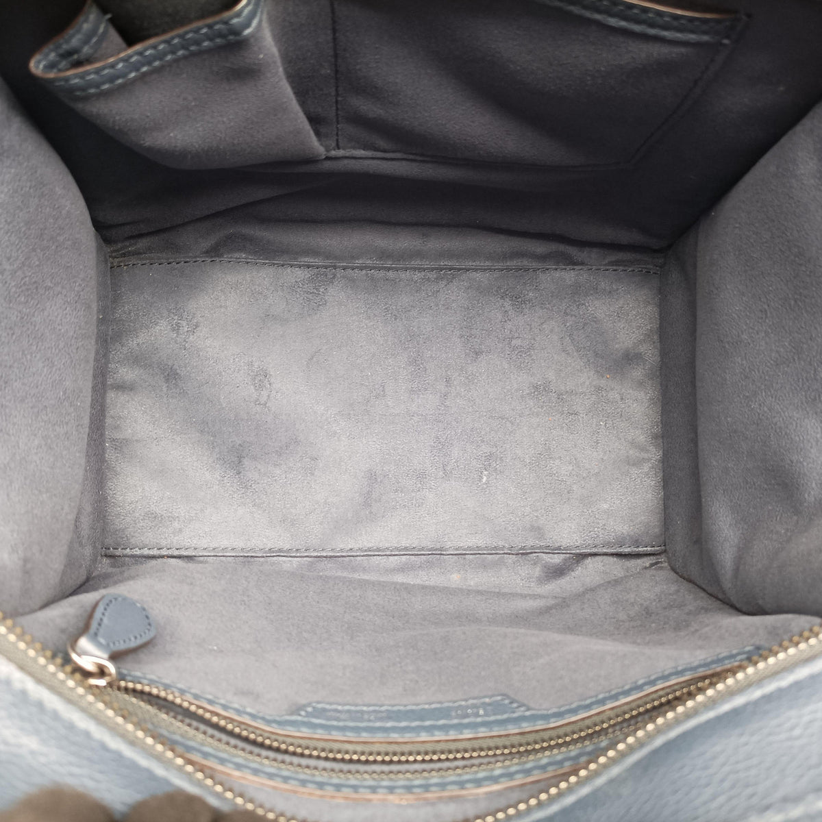 Luggage Mini Shopper Blue Leather S-SA-1102 S-MM-0113ラゲージミニショッパー ブルー レザー S-SA-1102 S-MM-0113