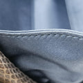 Knot Intrecciato Blue Satin×Python IC Chipノット イントレチャート ブルー サテン×パイソン ICチップ