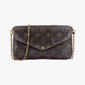 Pochette FeLICIE Brown Monogram Canvas M61276 NZ0159ポシェット フェリシー モノグラム/ブラウン モノグラムキャンバス M61276 NZ0159