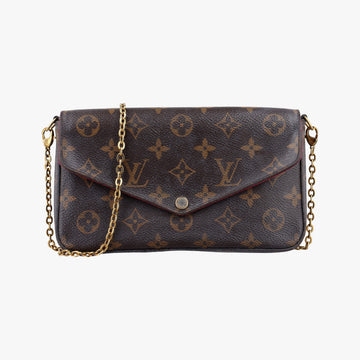 Pochette FeLICIE Brown Monogram Canvas M61276 NZ0159ポシェット フェリシー モノグラム/ブラウン モノグラムキャンバス M61276 NZ0159