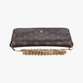 Pochette FeLICIE Brown Monogram Canvas M61276 NZ0159ポシェット フェリシー モノグラム/ブラウン モノグラムキャンバス M61276 NZ0159