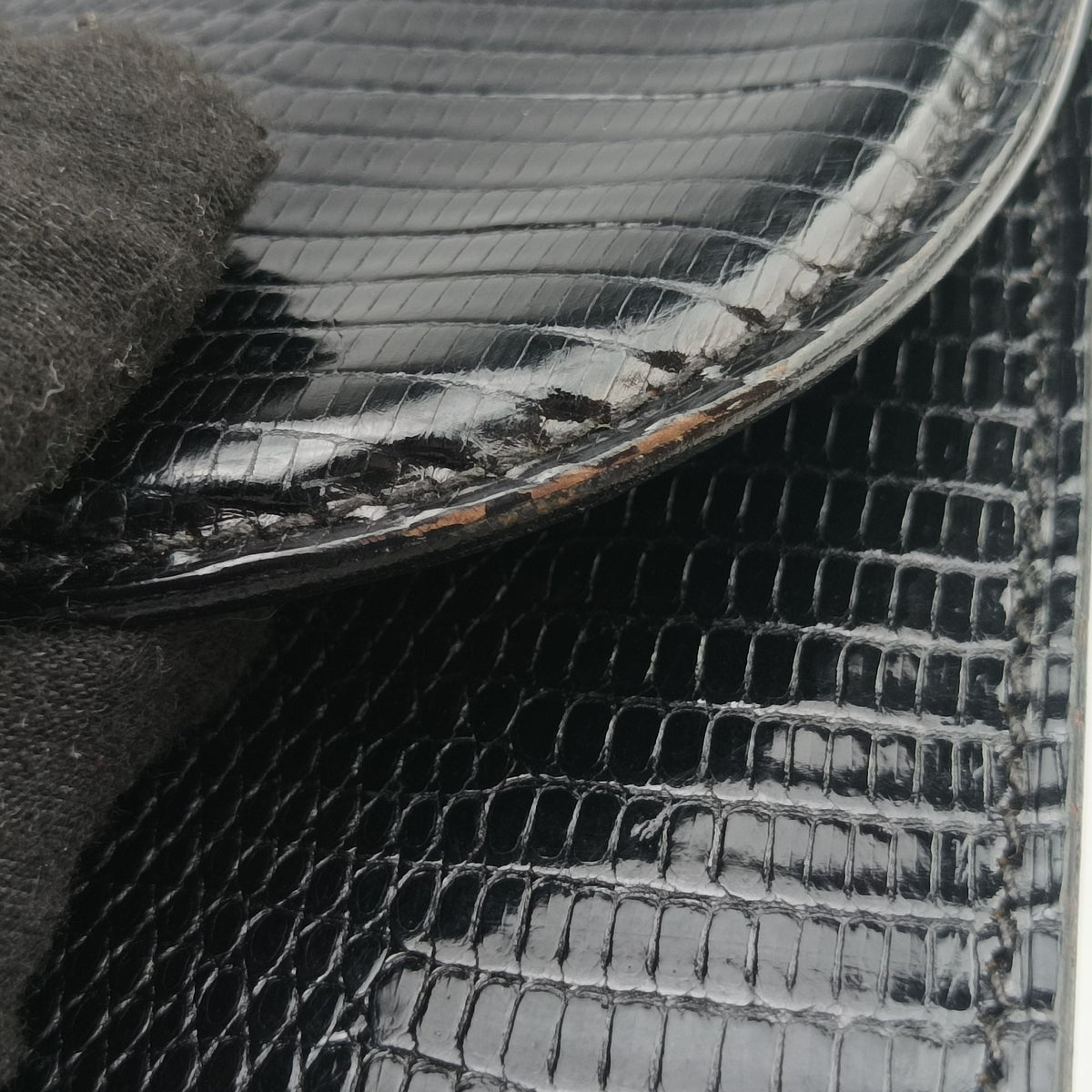 Vintage Black Leather 001.40 ビンテージ ブラック レザー 001.40