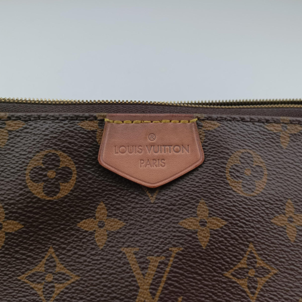 MULTI POCHETTE ACCESSOIRES MARRON×ROSE CLAIRE Monogram Canvas M44840 DR4149ミュルティポシェットアクセソワール マロン×ローズ クレール モノグラムキャンバス M44840 DR4149