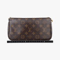 MULTI POCHETTE ACCESSOIRES MARRON×ROSE CLAIRE Monogram Canvas M44840 DR4149ミュルティポシェットアクセソワール マロン×ローズ クレール モノグラムキャンバス M44840 DR4149
