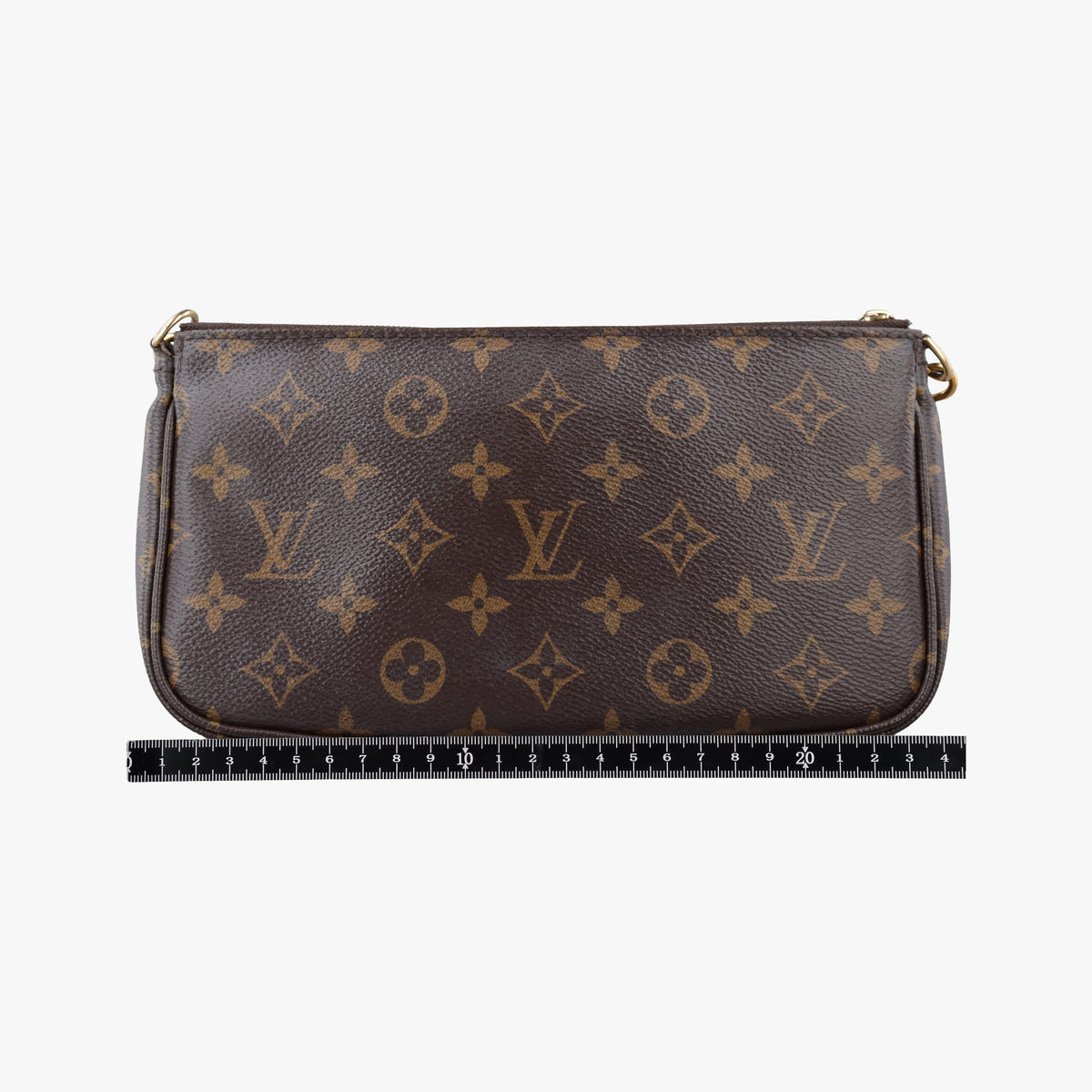 MULTI POCHETTE ACCESSOIRES MARRON×ROSE CLAIRE Monogram Canvas M44840 DR4149ミュルティポシェットアクセソワール マロン×ローズ クレール モノグラムキャンバス M44840 DR4149