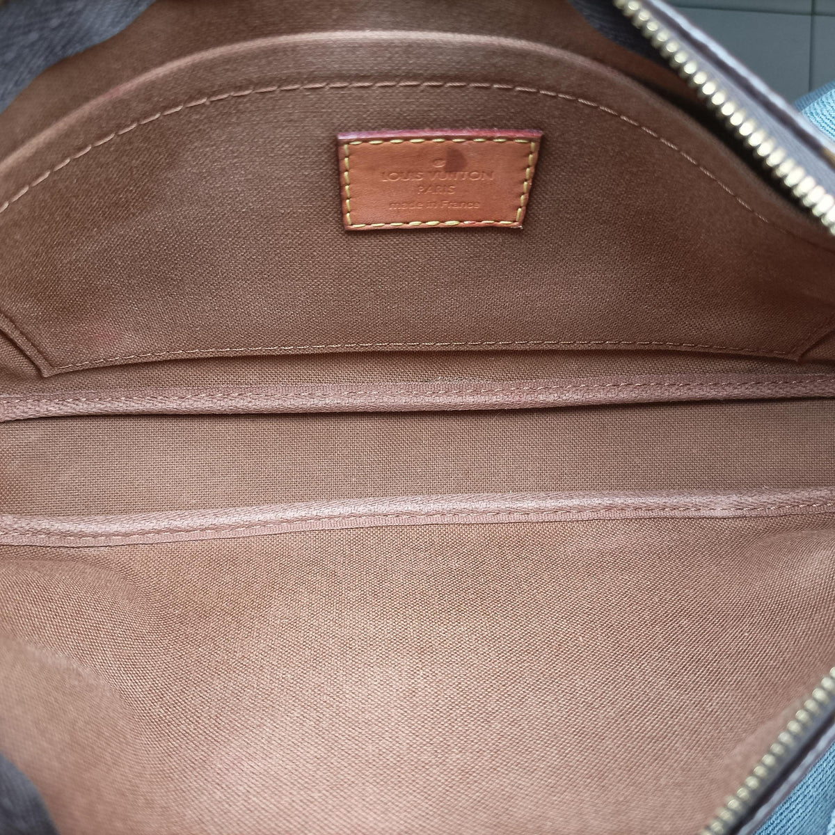 MULTI POCHETTE ACCESSOIRES MARRON×ROSE CLAIRE Monogram Canvas M44840 DR4149ミュルティポシェットアクセソワール マロン×ローズ クレール モノグラムキャンバス M44840 DR4149