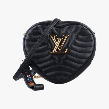 new wave heart Black Leather M52796 NZ0139ニューウェーブ ハート ブラック レザー M52796 NZ0139