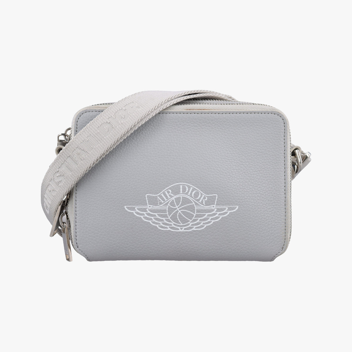 Air Jordan Wings Messenger Grey Leather 16- BO-0220エア ジョーダン ウィングス メッセンジャー グレー レザー 16- BO-0220