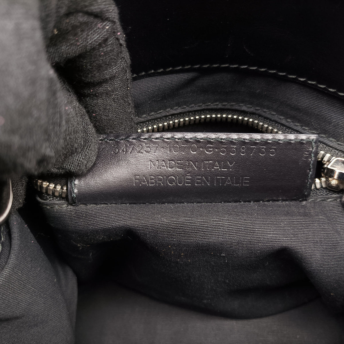 Padlock Nude Marble Black Leather 347237.1070.G.538735パドロック ヌード マーブル ブラック レザー 347237.1070.G.538735