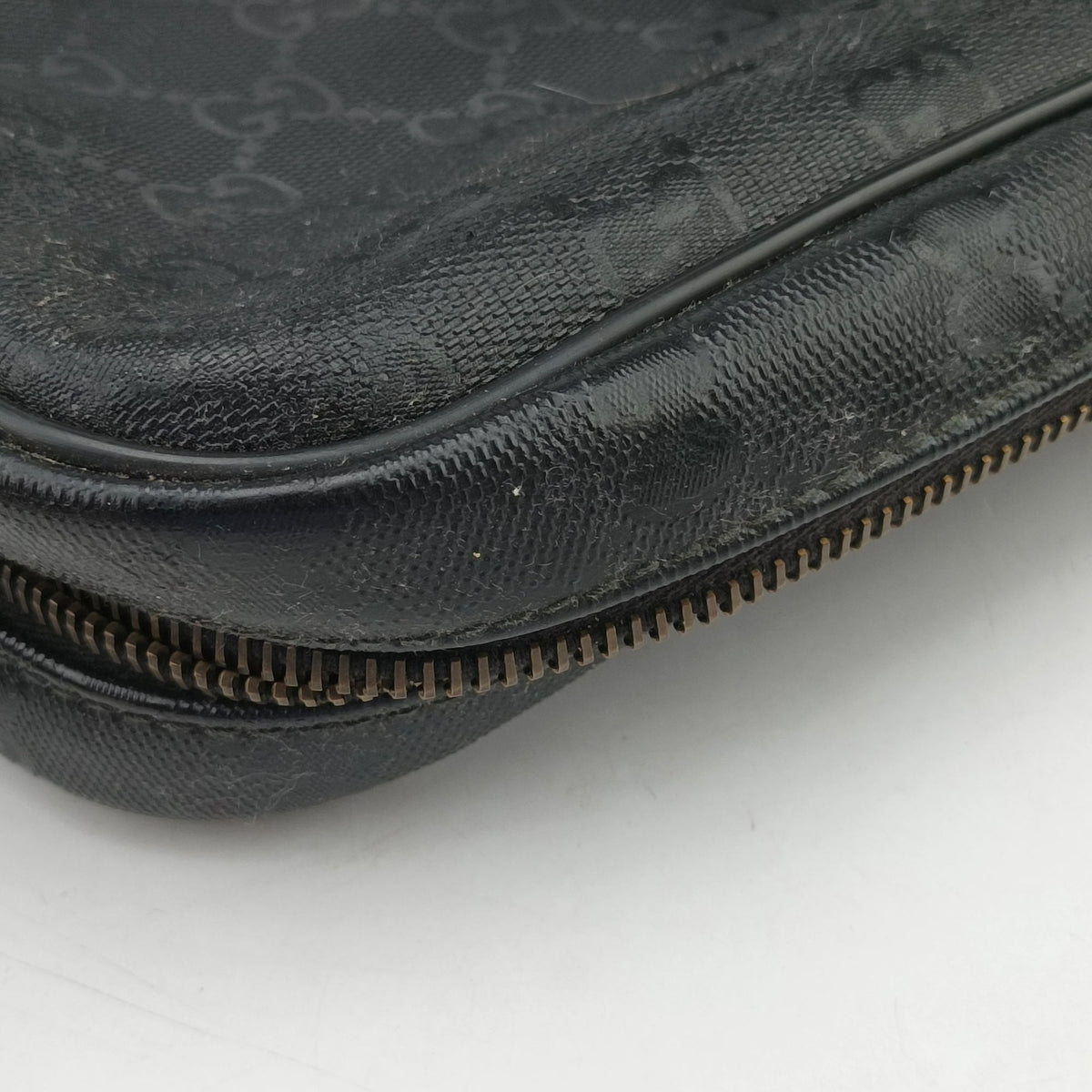 GG Imprime Briefcase Black PVC coated canvas 201480 B011081594GGインプリメ ブリーフケース ブラック PVCコーティングキャンバス 201480 B011081594