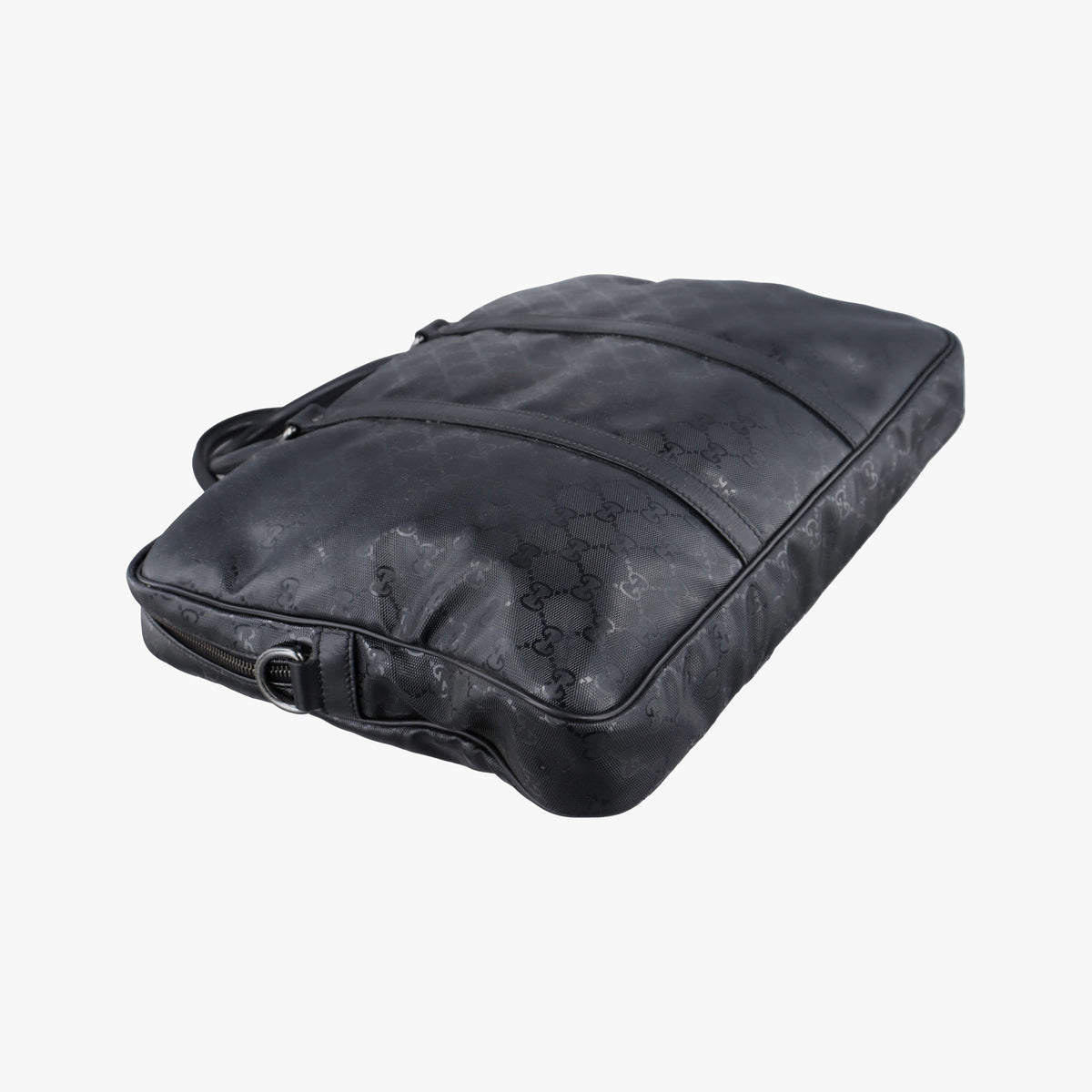 GG Imprime Briefcase Black PVC coated canvas 201480 B011081594GGインプリメ ブリーフケース ブラック PVCコーティングキャンバス 201480 B011081594