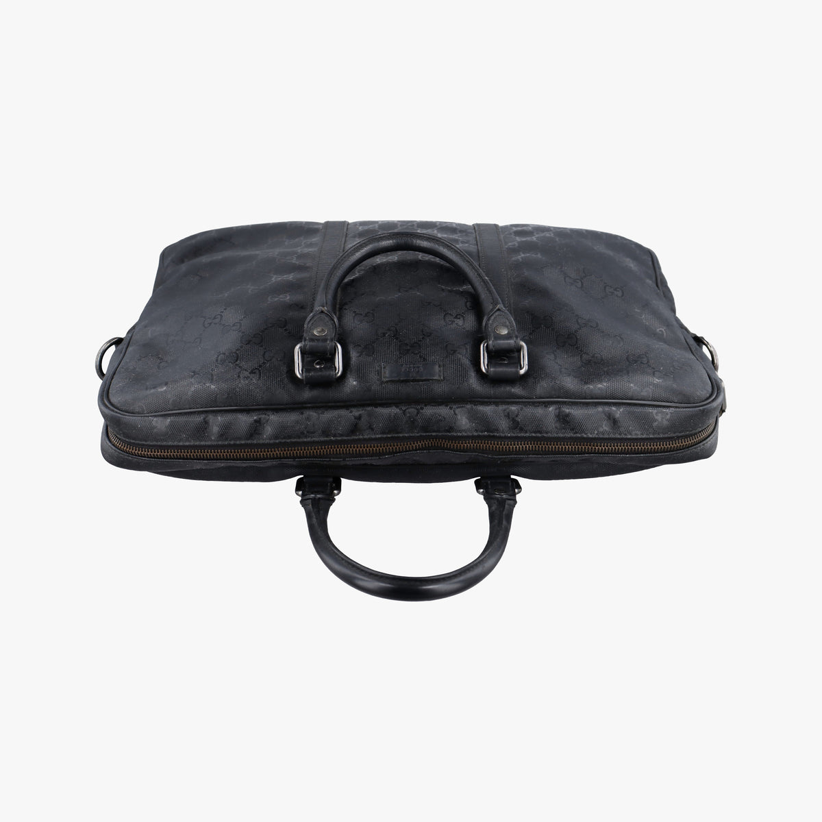 GG Imprime Briefcase Black PVC coated canvas 201480 B011081594GGインプリメ ブリーフケース ブラック PVCコーティングキャンバス 201480 B011081594