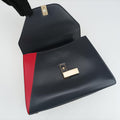 Iside Grey x Red Calf Leather N 455173イジィデ グレー x レッド カーフスキン N 455173