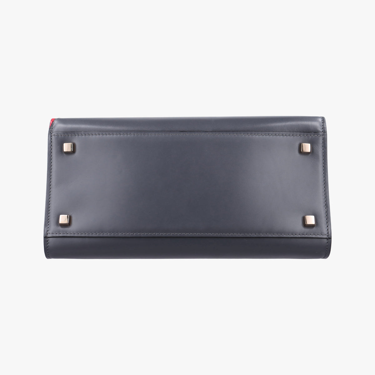 Iside Grey x Red Calf Leather N 455173イジィデ グレー x レッド カーフスキン N 455173