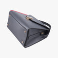 Iside Grey x Red Calf Leather N 455173イジィデ グレー x レッド カーフスキン N 455173