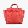 Luggage Mini Shopper Red Leather F-SN-0172 S-CU-0182ラゲージミニショッパー レッド レザー F-SN-0172 S-CU-0182