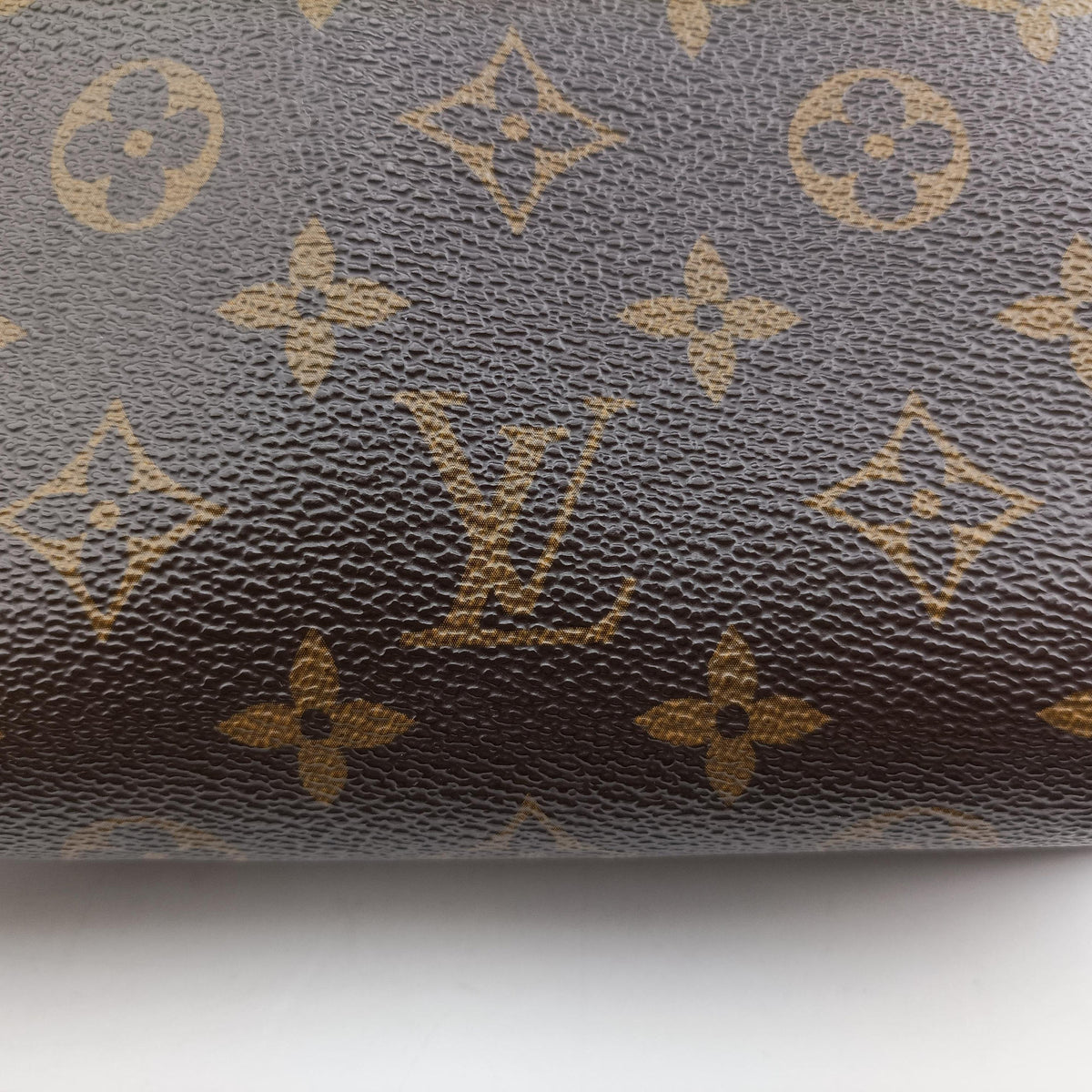 Pochette Kabuki Mask Red × Brown Monogram Canvas × Epi Leather M43527 DU3177 IC Chipポシェット カブキ マスク カブキマスクプリント / レッド × ブラウン モノグラムキャンバス × エピレザー M43527 DU3177 ICチップ