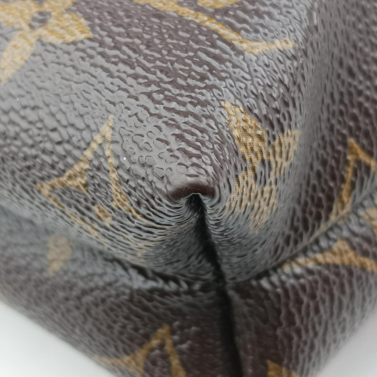 Pochette Kabuki Mask Red × Brown Monogram Canvas × Epi Leather M43527 DU3177 IC Chipポシェット カブキ マスク カブキマスクプリント / レッド × ブラウン モノグラムキャンバス × エピレザー M43527 DU3177 ICチップ