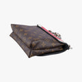 Pochette Kabuki Mask Red × Brown Monogram Canvas × Epi Leather M43527 DU3177 IC Chipポシェット カブキ マスク カブキマスクプリント / レッド × ブラウン モノグラムキャンバス × エピレザー M43527 DU3177 ICチップ
