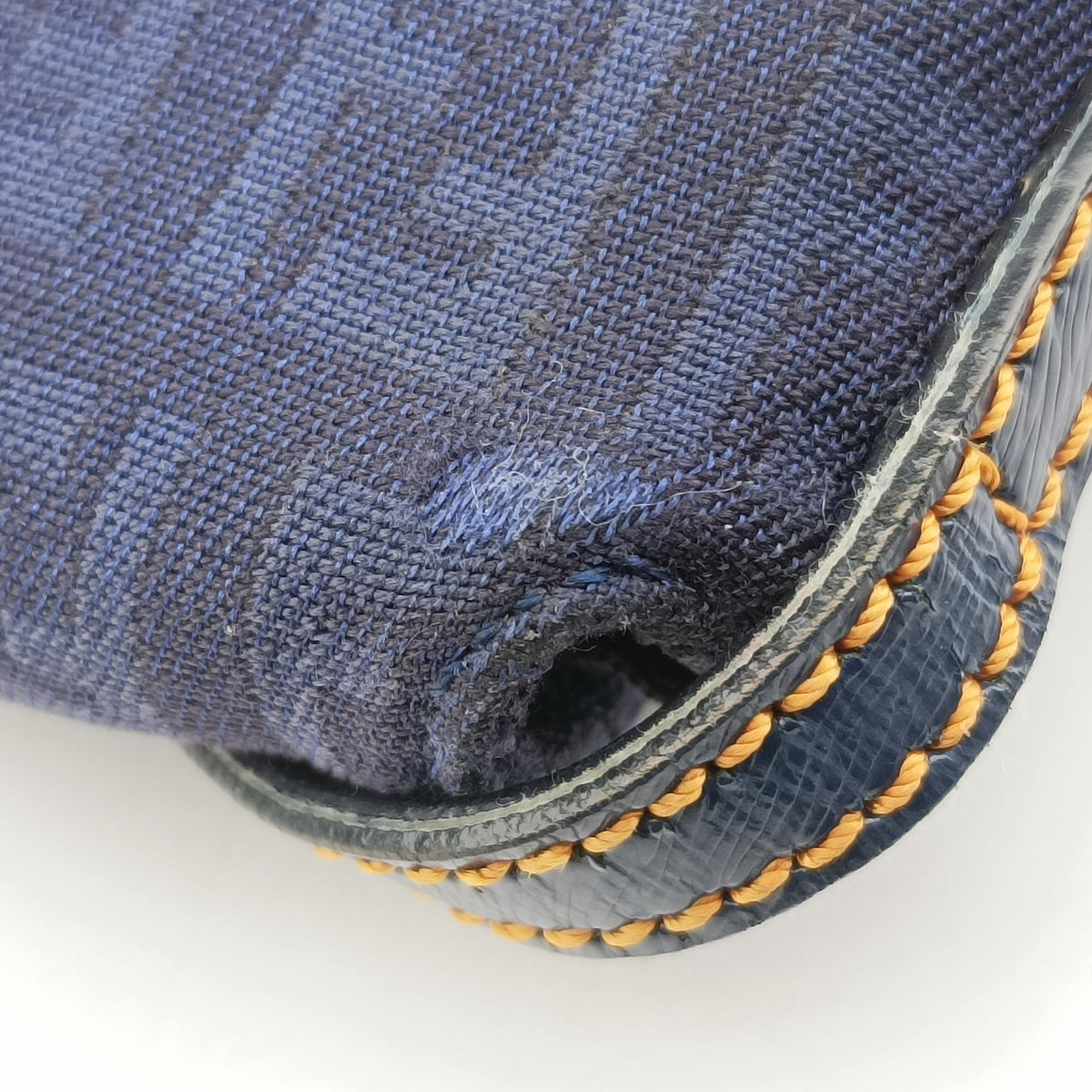Zucchino Blue Canvas 8BT075 2288-8BT075-AGC-098ズッキーノ柄 ブルー キャンバス 8BT075 2288-8BT075-AGC-098