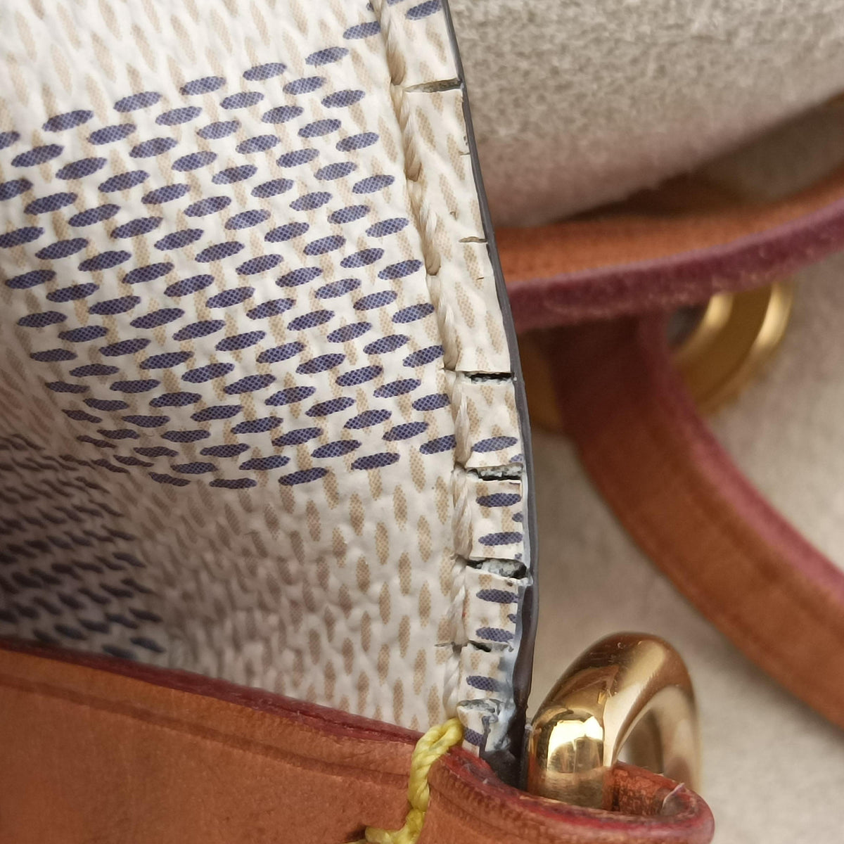 NeoNoe Summer Trunk Azur×multicolor Damier Canvas N41066 SP1148 IC Chipネオノエ サマートランク アズール×マルチカラー ダミエキャンバス N41066 SP1148 ICチップ