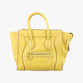Luggage Micro shopper Yellow Leather S-AT-0112 S-CU-0112ラゲージマイクロショッパー イエロー レザー S-AT-0112 S-CU-0112