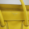 Luggage Micro shopper Yellow Leather S-AT-0112 S-CU-0112ラゲージマイクロショッパー イエロー レザー S-AT-0112 S-CU-0112
