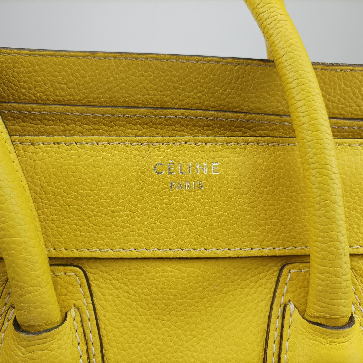Luggage Micro shopper Yellow Leather S-AT-0112 S-CU-0112ラゲージマイクロショッパー イエロー レザー S-AT-0112 S-CU-0112