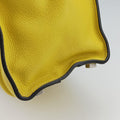 Luggage Micro shopper Yellow Leather S-AT-0112 S-CU-0112ラゲージマイクロショッパー イエロー レザー S-AT-0112 S-CU-0112